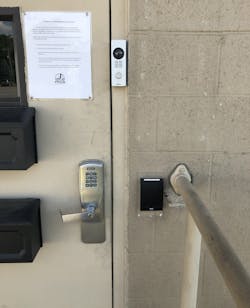 Hiring a technology integrator to install doorbell and loading dock cameras can help a food company achieve lockdown — not allowing visitors, outside vendors or non-employees into its buildings. Hiring a technology integrator to install doorbell and loading dock cameras can help a food company achieve lockdown — not allowing visitors, outside vendors or non-employees into its buildings.