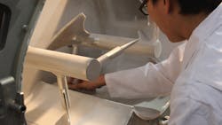 Figure 1: Mixers offering an extra level of hygiene are in demand to reduce concern for safety, contamination and regulatory compliance. This hygienic Gericke GMS Multiflux mixer is shown with continuously welded seams and a proprietary coating. Figure 1: Mixers offering an extra level of hygiene are in demand to reduce concern for safety, contamination and regulatory compliance. This hygienic Gericke GMS Multiflux mixer is shown with continuously welded seams and a proprietary coating.