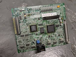 Figure 3. A VFD Control Board &ndash; Note the large integrated circuits (the brains!)