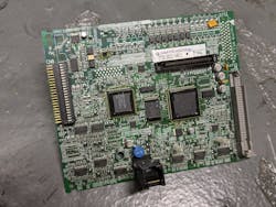 Figure 3. A VFD Control Board – Note the large integrated circuits (the brains!) Figure 3. A VFD Control Board – Note the large integrated circuits (the brains!)