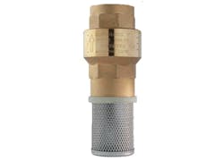 Foot check valve Foot check valve