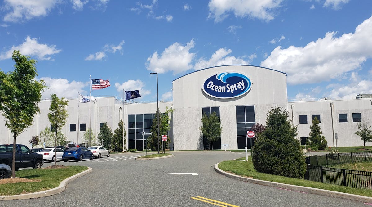 Ocean Spray&apos;s Lehigh Valley Beverage Facility operates 24/7 and produces 100,000 cases of cranberry beverages daily.