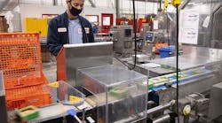 Table Talk Pies&apos; C33 PlusLine checkweigher helps maintain product quality standards and maximizes yield