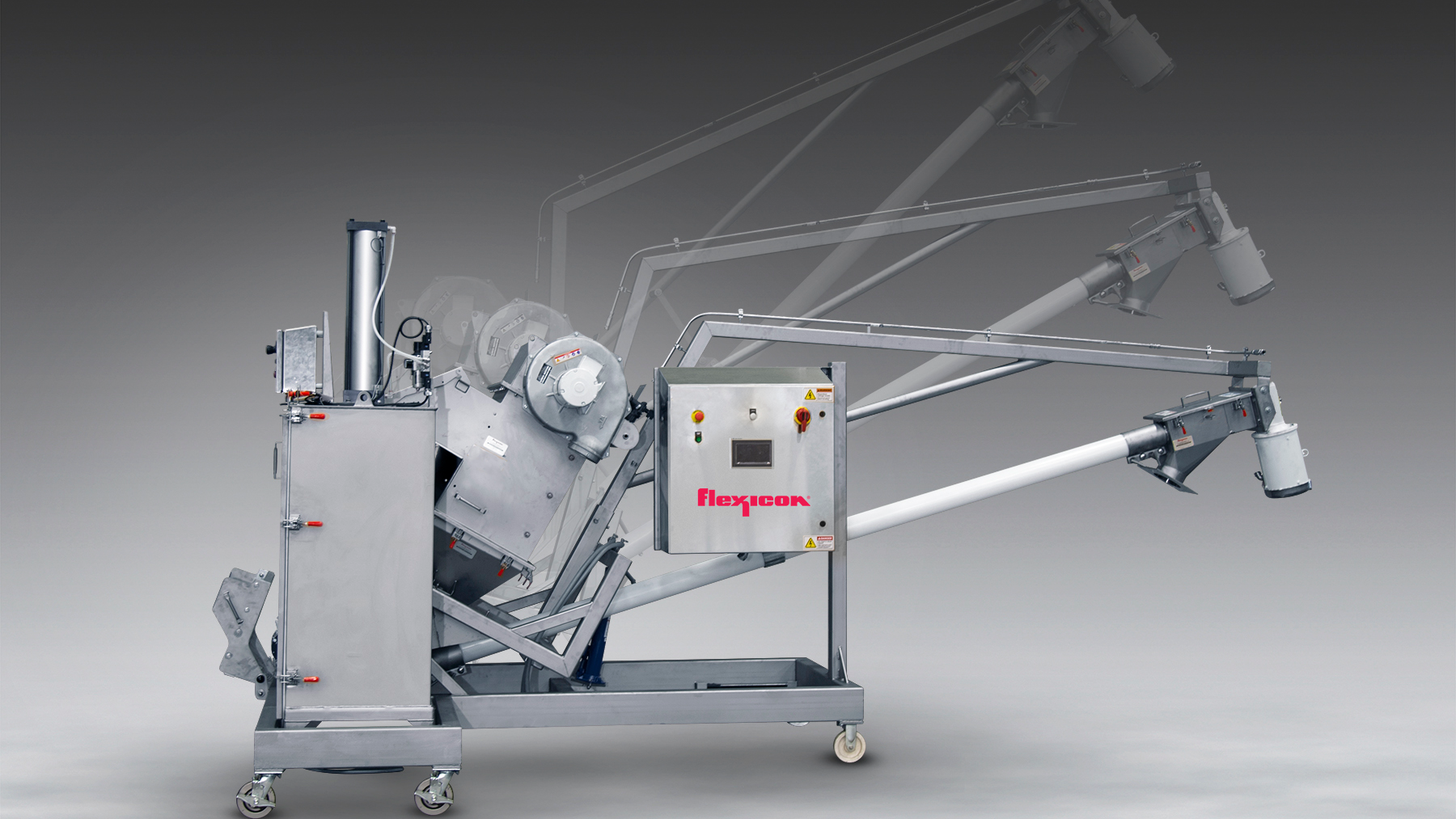 Mobile Sanitary Conveyor Bag Dump Station 619273421aba0
