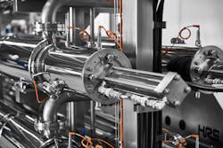 The HRS Unicus Series of reciprocal scraped surface heat exchangers is ideal for difficult heat transfer applications, such as viscous food products. The HRS Unicus Series of reciprocal scraped surface heat exchangers is ideal for difficult heat transfer applications, such as viscous food products.