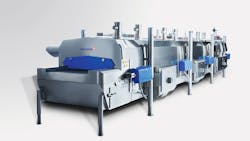 The Messer Wave Impingement freezer gives food processors new levels of IQF quality and productivity. The Messer Wave Impingement freezer gives food processors new levels of IQF quality and productivity.