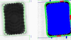 Seal faults being detected (shown in red). Seal faults being detected (shown in red).