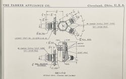 Parker Appliance Co. catalog from 1940. Parker Appliance Co. catalog from 1940.