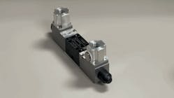 Indexable solenoid covers on a hazardous environment hydraulic directional control valve.