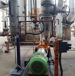 The retrofit kits have improved reliability and extended the service life of the pumps. The retrofit kits have improved reliability and extended the service life of the pumps.