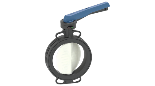 Thermoplastic Butterfly Valve