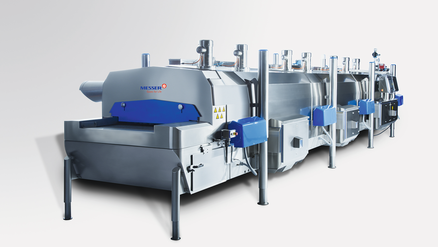 A Messer Wave Impingement Freezer.