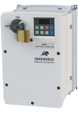 Figure 2: Locally installed VFDs provide additional safety by making it easy to perform and verify a lockout prior to maintenance. Figure 2: Locally installed VFDs provide additional safety by making it easy to perform and verify a lockout prior to maintenance.