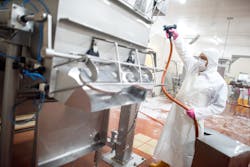Sanitation is essential to food safety. Equipment should be designed for easy cleaning to minimize maintenance costs. Sanitation is essential to food safety. Equipment should be designed for easy cleaning to minimize maintenance costs.