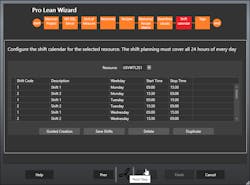 Figure 2: Emerson offers Pro.Lean software to support lean manufacturing and plant intelligence, and Pro.Energy for viewing and analyzing energy consumption. Both these plant analytics software modules incorporate configuration wizards so users of all types can apply their own expertise toward creating analytics applications, even if they are not IT or coding experts. Figure 2: Emerson offers Pro.Lean software to support lean manufacturing and plant intelligence, and Pro.Energy for viewing and analyzing energy consumption. Both these plant analytics software modules incorporate configuration wizards so users of all types can apply their own expertise toward creating analytics applications, even if they are not IT or coding experts.