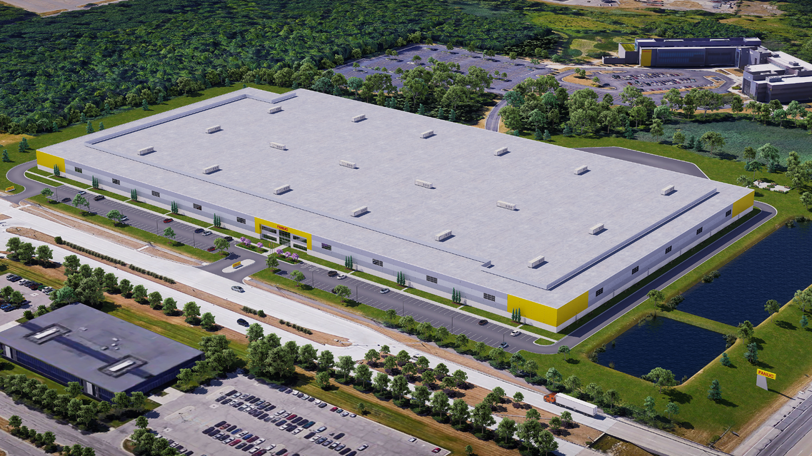 FANUC America's West Campus expansion in Oakland County, Michigan.