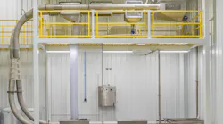 Enclosed 8-inch tubular drag cable conveyors can safely, gently convey material volumes comparable to belt conveyors or bucket elevators with less power, product loss, particle damage and downtime.
