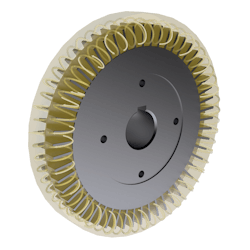Regenerative turbine pumps operate using a rotating, non-contacting impeller, which contains several small buckets or cells on its periphery. Regenerative turbine pumps operate using a rotating, non-contacting impeller, which contains several small buckets or cells on its periphery.