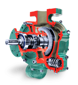 Typical regenerative turbine pumps generate flow rates up to 52.8 gpm (200 L/min), with some variations capable of even higher flow rates, such as 158.5 gpm (600 L/min). Typical regenerative turbine pumps generate flow rates up to 52.8 gpm (200 L/min), with some variations capable of even higher flow rates, such as 158.5 gpm (600 L/min).