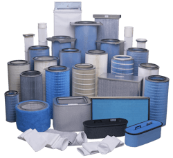 Examples of filter media and secondary filters available for baghouse and cartridge dust collectors. Examples of filter media and secondary filters available for baghouse and cartridge dust collectors.