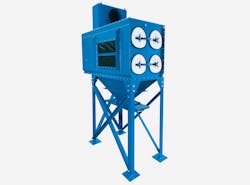 Donaldson’s Downflo Evolution cartridge dust collector. Donaldson’s Downflo Evolution cartridge dust collector.