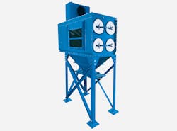 Donaldson’s Downflo Evolution cartridge dust collector. Donaldson’s Downflo Evolution cartridge dust collector.