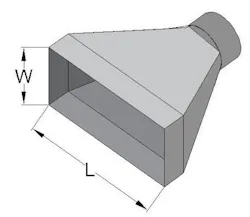 Backdraft Slot Hood Example Best practices for effective dust collection hood design | Processing ...