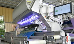 The Key Technology VERYX digital sorter for green beans at Jones Potato Farm. The Key Technology VERYX digital sorter for green beans at Jones Potato Farm.