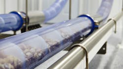 After trials and verification testing, it was found that tubular cable conveyors maintain greater repeatability cleanliness over a longer period of time than open systems due to the controlled environment within the enclosure. After trials and verification testing, it was found that tubular cable conveyors maintain greater repeatability cleanliness over a longer period of time than open systems due to the controlled environment within the enclosure.