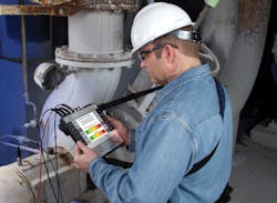 Figure 2: Existing handheld analyzers are essential tools to help personnel perform troubleshooting at an asset. Figure 2: Existing handheld analyzers are essential tools to help personnel perform troubleshooting at an asset.
