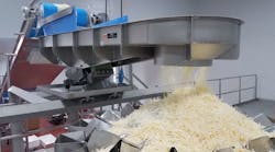 Electromagnetic vibratory feeders can efficiently handle a broad range of food products, including fine powders, tacky and granular materials, and bulk products.