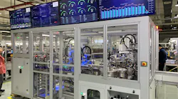 Figure 1: This equipment uses a range of Emerson PACSystems hardware, Movicon software and other devices, like AVENTICS smart pneumatic automation, to provide robust real-time control and rich analytics, delivered through a comprehensive development environment.