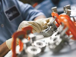 Figure 2. Choosing the right materials of construction for valves helps facilities contend with a broad range of operational conditions, including elevated temperatures, which might require the use of specialty seals. Figure 2. Choosing the right materials of construction for valves helps facilities contend with a broad range of operational conditions, including elevated temperatures, which might require the use of specialty seals.