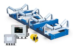 Thermo Scientific Ramsey Series 14 belt scale system for high accuracy, high speed belts, high tonnages, and/or basis-of-payment applications with Thermo Scientific Ramsey Flex weighing integration solution. Thermo Scientific Ramsey Series 14 belt scale system for high accuracy, high speed belts, high tonnages, and/or basis-of-payment applications with Thermo Scientific Ramsey Flex weighing integration solution.