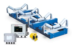 Thermo Scientific Ramsey Series 14 belt scale system for high accuracy, high speed belts, high tonnages, and/or basis-of-payment applications with Thermo Scientific Ramsey Flex weighing integration solution.