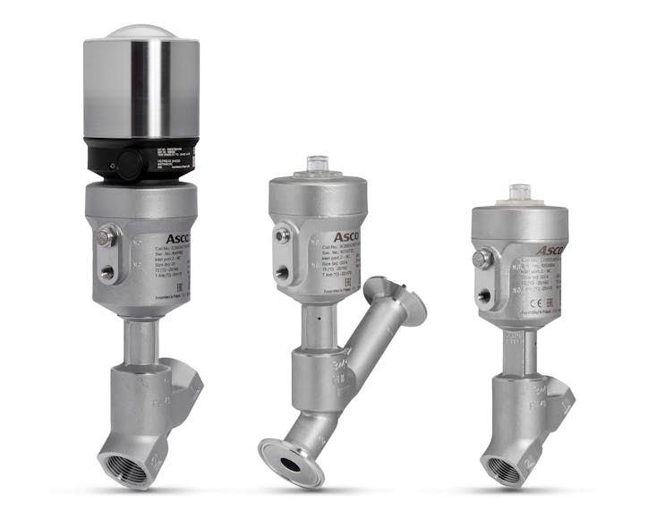 The robust body design of Emerson&rsquo;s ASCO Series 290D Pressure Operated Piston Valve is engineered for demanding food and beverage processing applications and can withstand steam, hot water and auxiliary fluids.