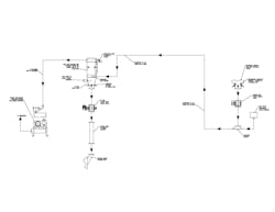 Figure 2: Schematic of a typical vacuum conveying system. Figure 2: Schematic of a typical vacuum conveying system.