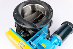 Figure 2: Rotary airlock. Figure 2: Rotary airlock.