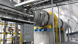 FEECO rotary dryer. FEECO rotary dryer.