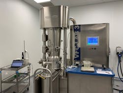 Figure 3: Filter photometer placement in the expansion chamber of the GXR-35 rotor. Figure 3: Filter photometer placement in the expansion chamber of the GXR-35 rotor.