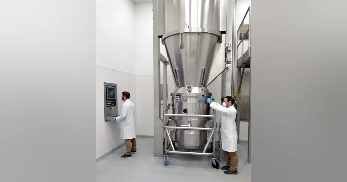Nir Inline Machine Inline moisture endpoint detection in wet granulation using filtered ...