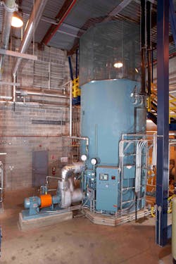 Electrode boilers like those from Acme Engineering are ideal for quickly and efficiently supplying auxiliary steam and hot water to meet surges in demand.