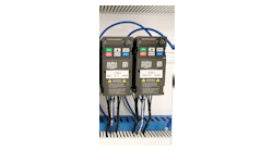 Figure 1: Even general-purpose VFDs, like the Automation Direct DURApulse GS20 family, include advanced features like sensorless vector control and torque control modes. More capable models, like the WEG CFW500, include these capabilities, and add other features, like encoder support and flux vector control mode which allows 100% torque at zero speed. Figure 1: Even general-purpose VFDs, like the Automation Direct DURApulse GS20 family, include advanced features like sensorless vector control and torque control modes. More capable models, like the WEG CFW500, include these capabilities, and add other features, like encoder support and flux vector control mode which allows 100% torque at zero speed.
