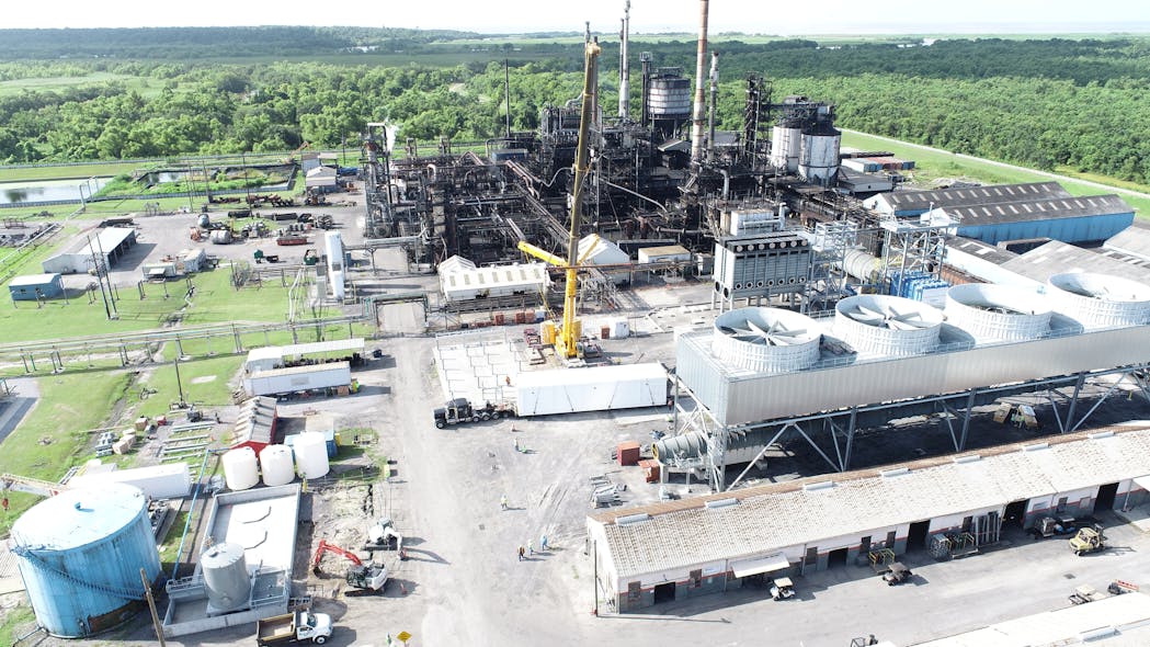 Orion Engineered Carbons&apos; Ivanhoe plant in Louisiana.