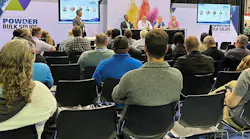 Chris Cloney of Dust Safety Science leads a panel discussion about the new NFPA 660 Standard for Combustible Dusts at the 2023 Powder Show.