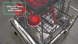 AR software can overlay and integrate virtual images onto real-world equipment as an active training aid, for performing preventative maintenance and even for replacing wear parts. AR software can overlay and integrate virtual images onto real-world equipment as an active training aid, for performing preventative maintenance and even for replacing wear parts.