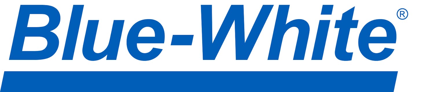 Blue White Logo