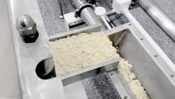 Testing for product fragility and damage is a primary concern for processors to ensure that the product remains intact during conveying.