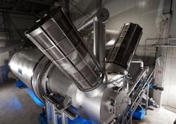 Typical applications for flameless venting include covered conveyers, dryer systems, hammermills, storage bins, silos, sifters, cyclones and baghouses. Typical applications for flameless venting include covered conveyers, dryer systems, hammermills, storage bins, silos, sifters, cyclones and baghouses.