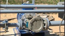 A regenerative turbine pump pumping hydrocarbons in a chemical plant. This technology can handle viscosities of 0.1 to 50 cSt with differential pressures up to 20 bar (300 psi) and a maximum allowable working pressure of up to 34 bar (493 psi). A regenerative turbine pump pumping hydrocarbons in a chemical plant. This technology can handle viscosities of 0.1 to 50 cSt with differential pressures up to 20 bar (300 psi) and a maximum allowable working pressure of up to 34 bar (493 psi).